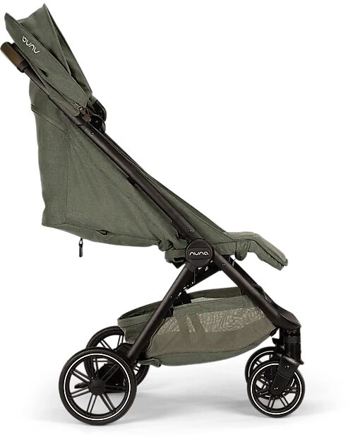 Nuna Ultralight Stroller TRVL lx - Pine - Coffee - Practicality and Style Lights Strollers