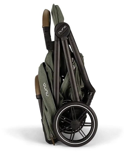 Nuna Ultralight Stroller TRVL lx - Pine - Coffee - Practicality and Style Lights Strollers