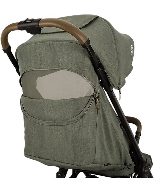 Nuna Ultralight Stroller TRVL lx - Pine - Coffee - Practicality and Style Lights Strollers