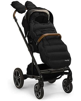 Nuna Winter Kit – Caviar – Stroller Footmuff and Mittens Footmuffs