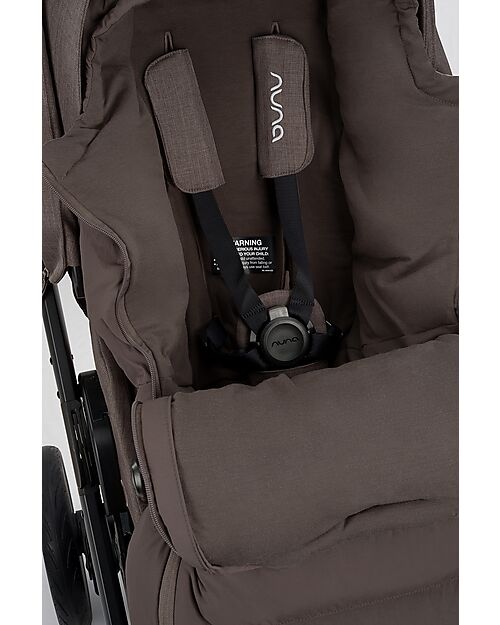 Nuna Winter Kit – Chestnut – Stroller Footmuff and Mittens Accessories