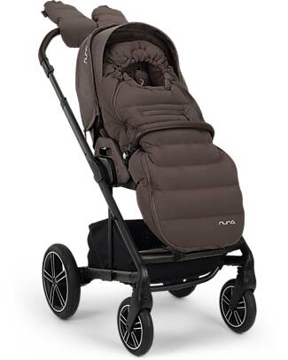 Nuna Winter Kit – Chestnut – Stroller Footmuff and Mittens Accessories