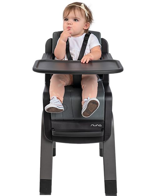 Nuna Zaaz Evolutive High Chair - Pewter - Gray/Black - Grows with your child! High Chairs