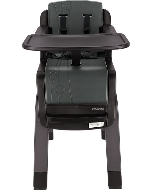 Nuna Zaaz Evolutive High Chair - Pewter - Gray/Black - Grows with your child! High Chairs