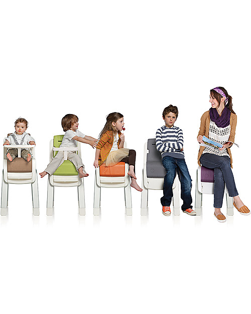 Nuna ZAAZ™ High Chair - Grey Grows with your child! High Chairs