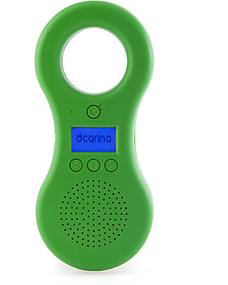 Ocarina Limited Edition, Mimì Ocarina Baby/Kids MP3 Player 8GB - Green - Nature's Sound! - MADE IN ITALY Mp3 Players