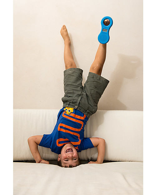 Ocarina Ocarina Baby/Kids MP3 Player 8GB - Blue (with built-in speaker) - New Model with 43 tracks! - MADE IN ITALY Board Games