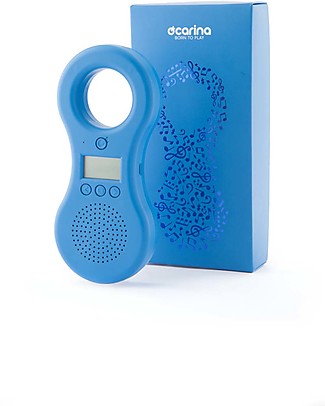 Ocarina Ocarina Baby/Kids MP3 Player 8GB - Blue (with built-in speaker) - New Model with 43 tracks! - MADE IN ITALY Mp3 Players