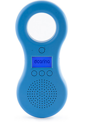 Ocarina Ocarina Baby/Kids MP3 Player 8GB - Blue (with built-in speaker) - New Model with 43 tracks! - MADE IN ITALY Mp3 Players