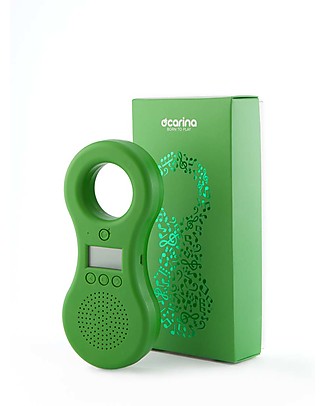 Ocarina Ocarina Baby/Kids MP3 Player 8GB - Green (with built-in speaker) - New Model with 43 Free Tracks! - MADE IN ITALY Travel Games