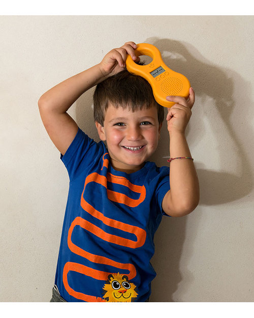 Ocarina Ocarina Baby/Kids MP3 Player 8GB - Orange (with built-in speaker) - New Model with 43 Tracks - MADE IN ITALY Board Games