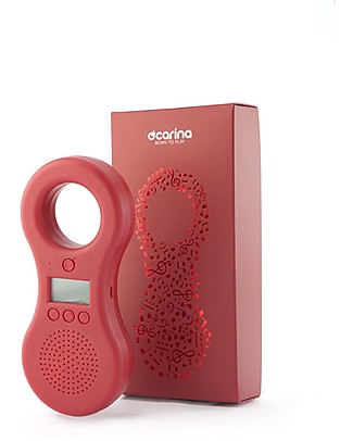 Ocarina Ocarina Baby/Kids MP3 Player 8GB - Red (with built-in speaker) - New Model with 43 Free Tracks! - MADE IN ITALY Mp3 Players
