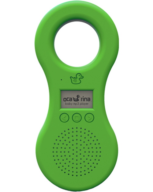 Ocarina Ocarina Baby/Kids MP3 Player - Green (with built-in speaker) - 4GB - MADE IN ITALY! Audio Players