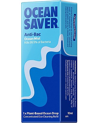 Ocean Saver Antibacterical Ocean Mist Cleaner Refill Drops - Eco-friendly and Biodegradable Home Cleaning