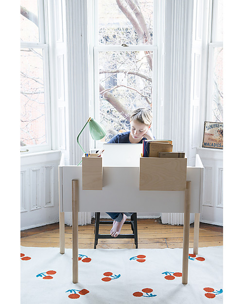 Oeuf Brooklyn Desk, Birchwood - 3 different height settings Desks