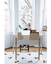Oeuf Brooklyn Desk, Birchwood - 3 different height settings Desks