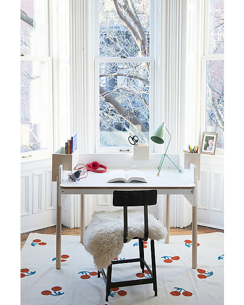 Oeuf Brooklyn Desk, Birchwood - 3 different height settings Desks