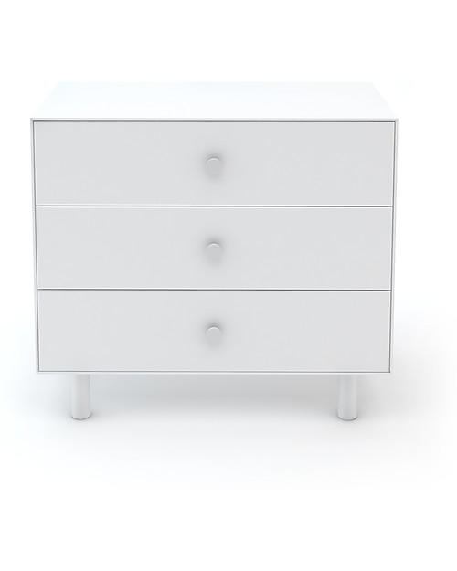 Oeuf Classic Merlin 3 Draw Dresser - Total White Dressers