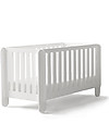 Oeuf Elephant Crib, White - The crib you can assemble in 10 minutes! Cots and Cotbeds