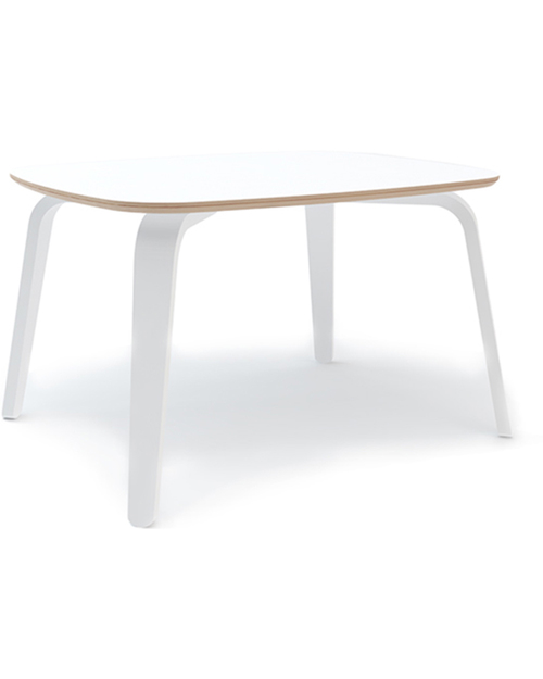 Oeuf Junior Play Table - White Laminate Tables And Chairs