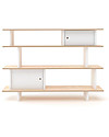 Oeuf Mini Library (White / Birch) Montessori Bookcases