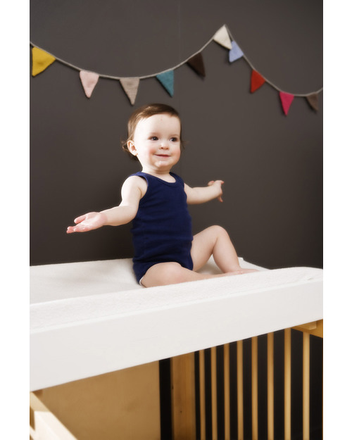 Oeuf Oeuf Changing Station with Mat - Walnut Changing Tables