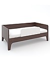 Oeuf Perch Toddler Bed (White / Walnut) Single Bed