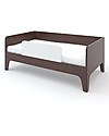 Oeuf Perch Toddler Bed (White / Walnut) Single Bed