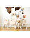 Oeuf Rabbit Ears Play Chair - Set of 2 - Birch Chairs