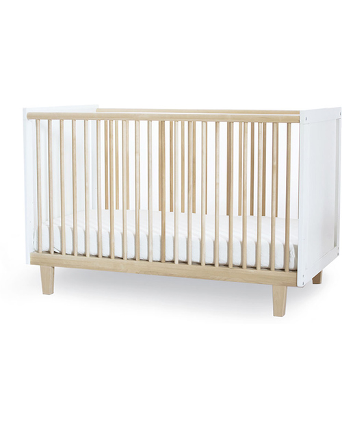 Oeuf Rhea Crib - Birch (converts into Rhea Toddler Bed) Cots and Cotbeds