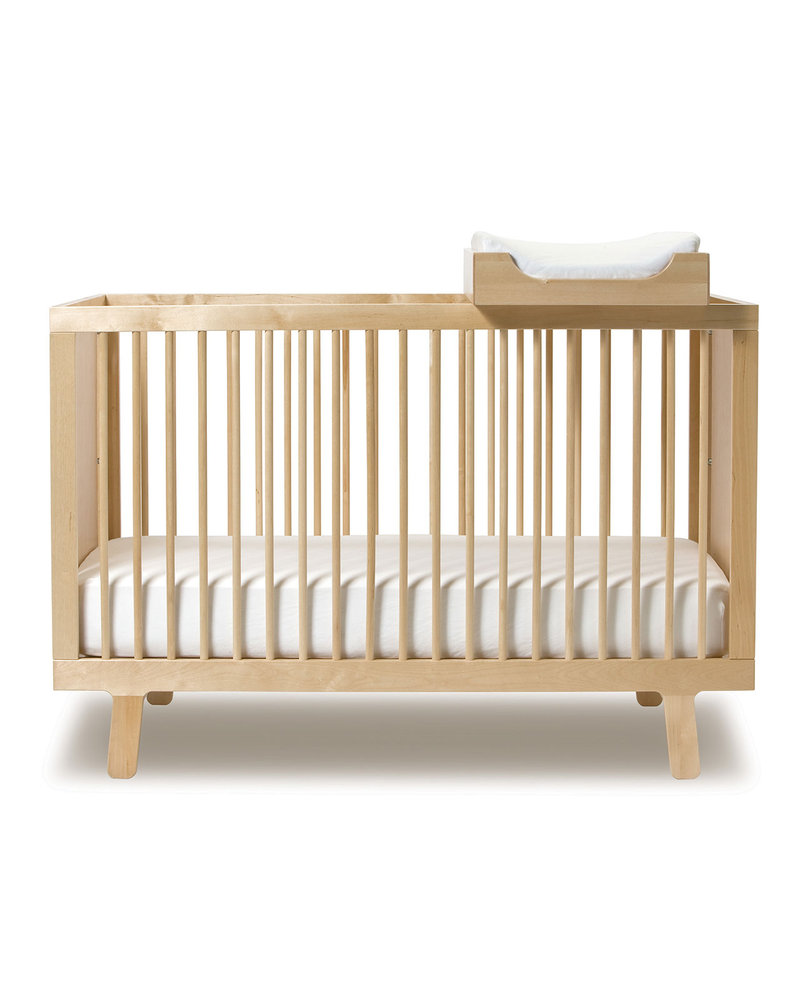 Oeuf Sparrow Crib Birch Converts Into Toddler Bed Oeuf Sparrow Crib Birch Converts