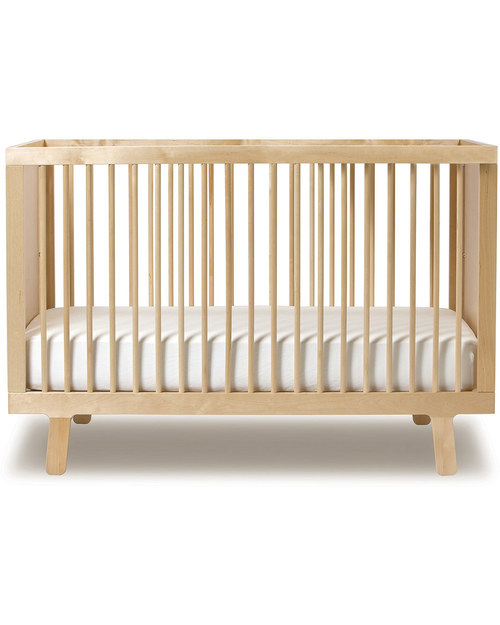 Oeuf Sparrow Crib - Birch (converts into Sparrow Toddler Bed) Cots and Cotbeds