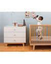 Oeuf Sparrow Crib - Lacquered White (converts into Sparrow Toddler Bed) Cots and Cotbeds