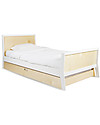 Oeuf Sparrow Junior Twin Bed - White Single Bed