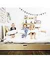 Oeuf Sparrow Junior Twin Bed - White Single Bed
