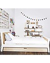 Oeuf Sparrow Junior Twin Bed - White Single Bed