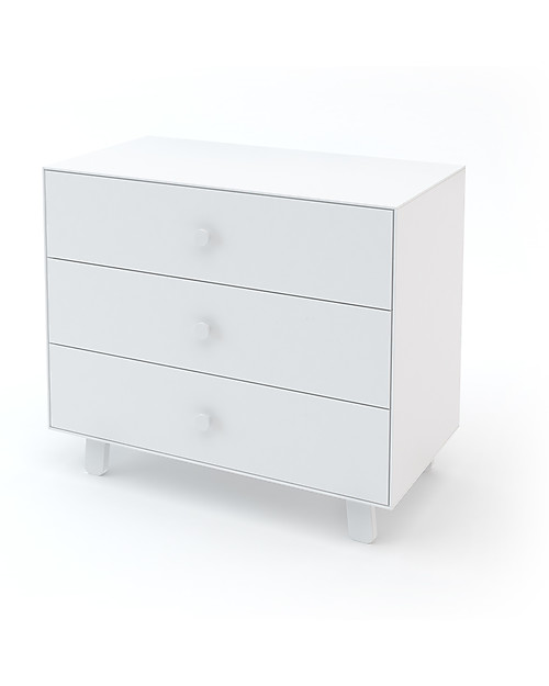 Oeuf Sparrow Merlin 3 drawer dresser in total white Dressers