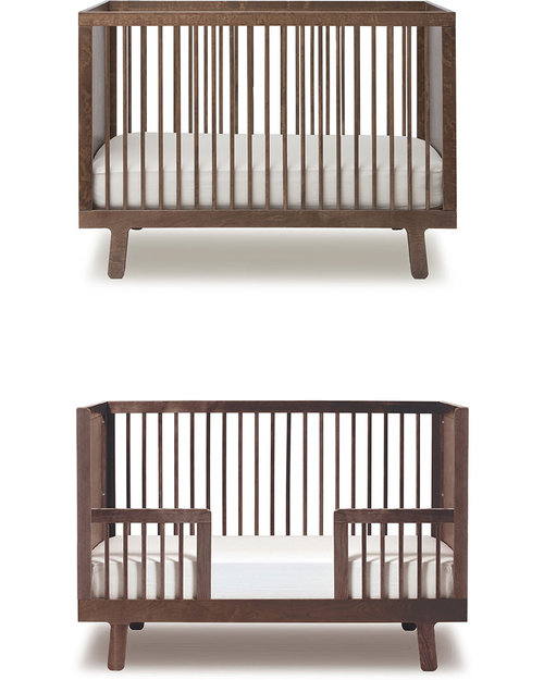 Oeuf Sparrow Toddler Bed Conversion Kit - Walnut Cots and Cotbeds