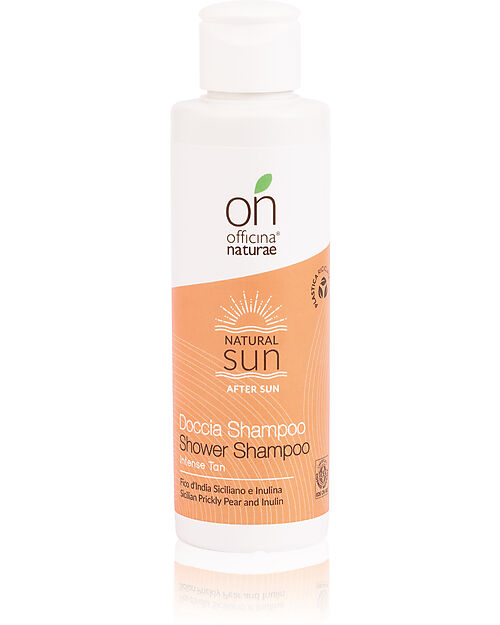 Officina Naturae After Sun Shower Shampoo - 150 ml - Inulin and Sicilian Prickly Pear Shampoos And Bath Wash