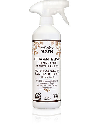 Officina Naturae All-purpose cleaner sanitizer spray - Oranges Scent Room Fragrances