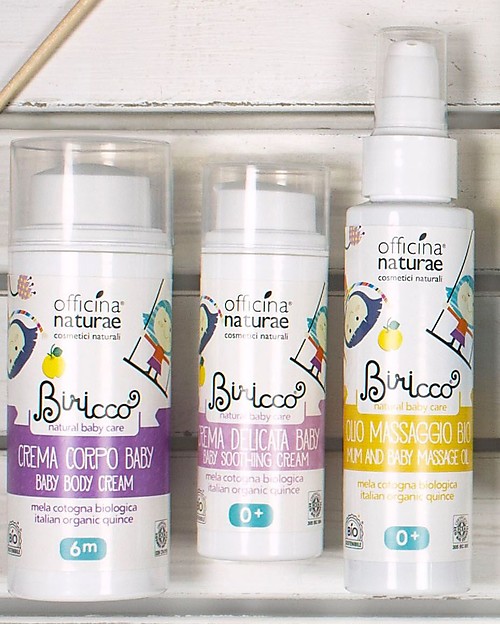 Officina Naturae Baby Soothing Cream with Organic Quince, 50 ml Baby Creams and Oils