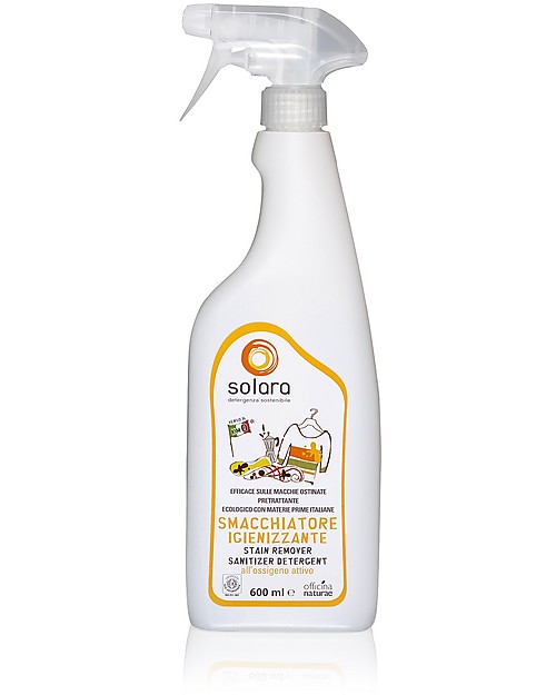 Officina Naturae Eco-friendly Stain Remover Sanitizer Detergent Solara, 600 ml Laundry Detergent