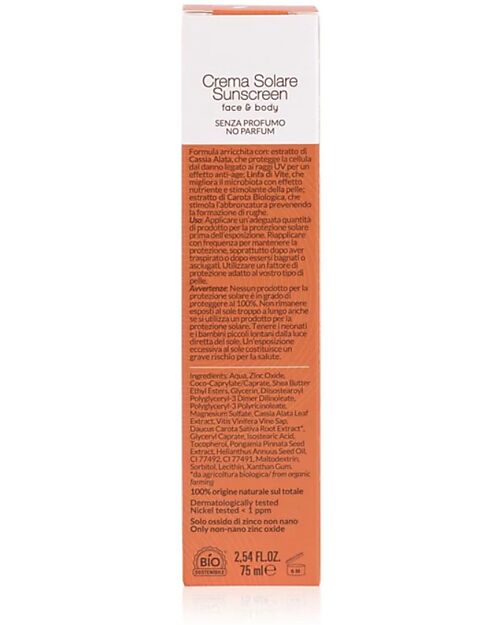 Officina Naturae Face and Body Sunscreen Fluid SPF 30 - 75 ml Sun Screen