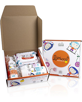 Officina Naturae Gift Box Biricco First Cuddles - from Birth Baby Bath Wash and shampoo