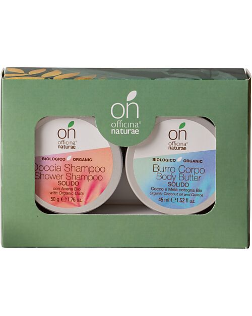 Officina Naturae Kit onYOU - Body Butter and Shower Shampoo - Limited Edition - Plastic Free Shampoos And Bath Wash