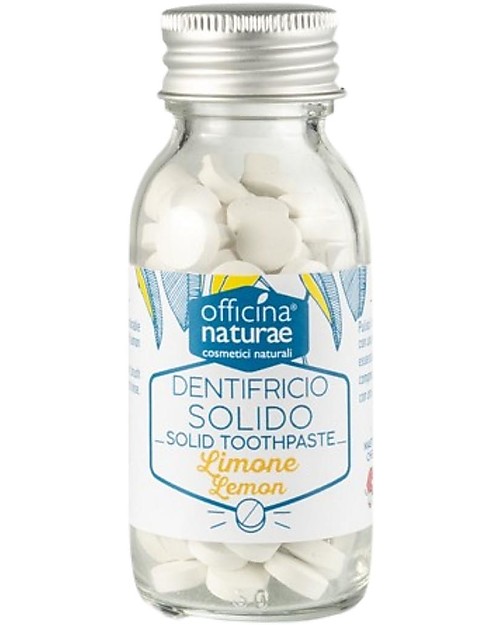 Officina Naturae LemonYellow Mini-Kit: Toothpaste - Toothbrush - Purse Toothbrush