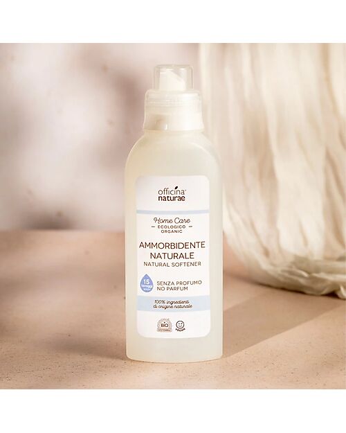 Officina Naturae Natural Fabric Softener - Fragrance Free - 500ml Laundry Detergent