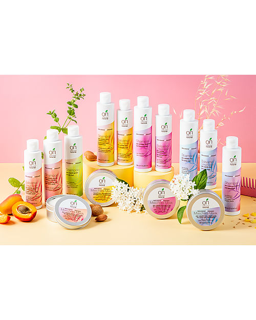 Officina Naturae Normal and Fine Hair Mask - Organic Elderberry and Violet - 150ml - AIAB Certified Hair Care