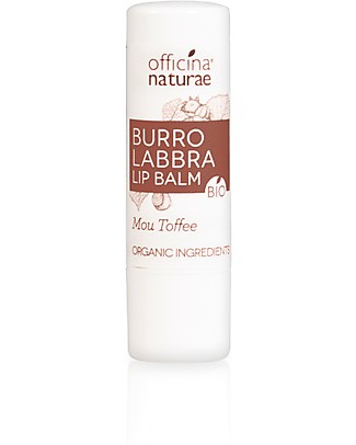 Officina Naturae Organic Lip Butter, Toffee - Protective Face