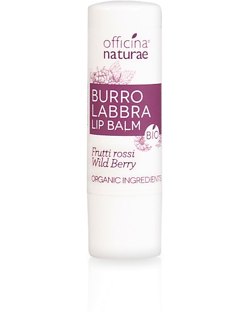 Officina Naturae Organic Lip Butter, Wild Berries - Softening Face Creams